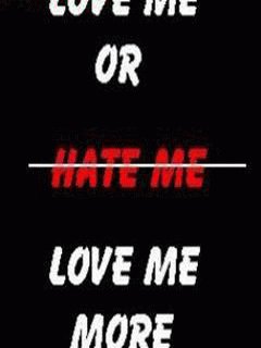 game pic for LOVE ME OR HATE ME